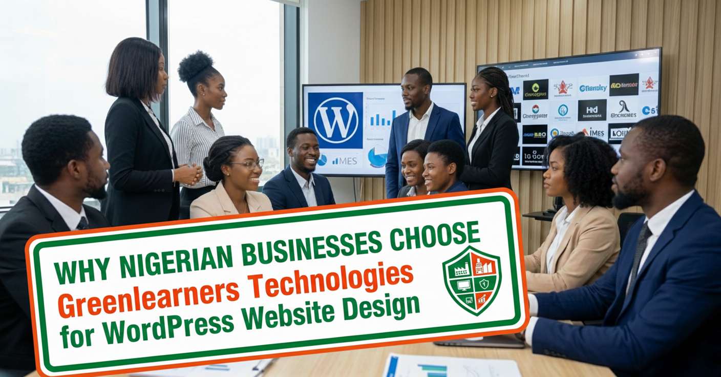 Why Nigerian Businesses Choose Greenlearners Technologies for WordPress Website Design