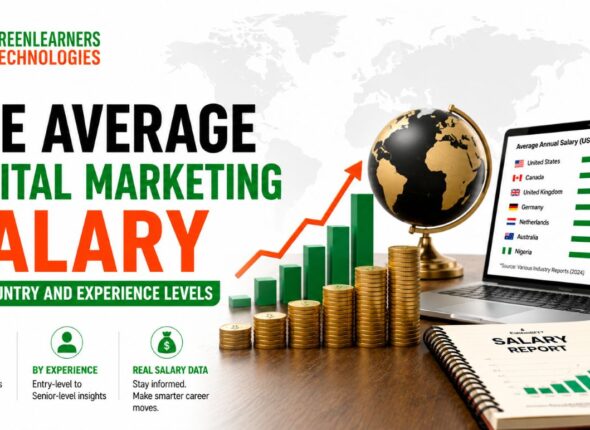 The Average Digital Marketing Salary by Country and Experience Levels