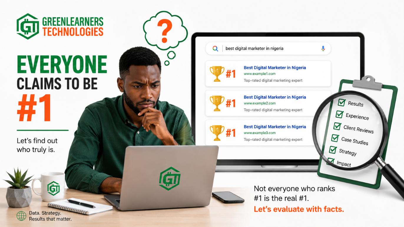 Who is the best digital marketer in Nigeria, a practical evaluation framework