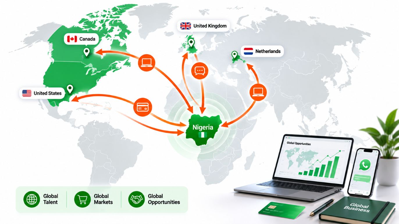 Nigeria diaspora and global digital marketing opportunity for businesses selling locally and internationally