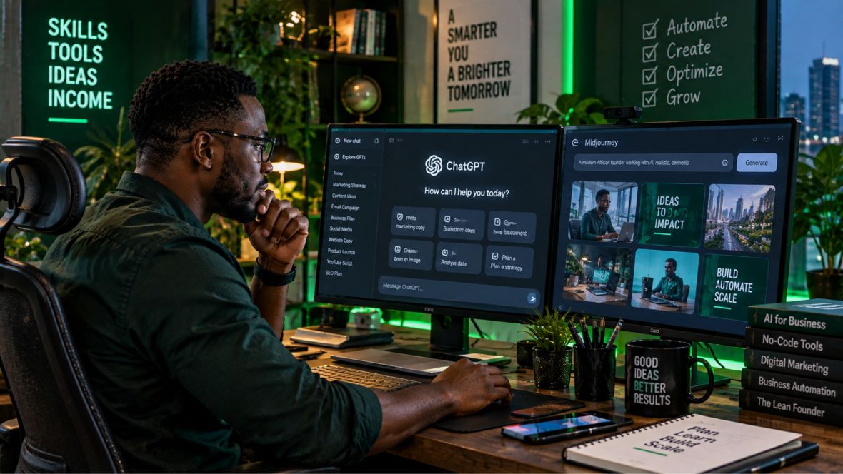 AI for marketing and income course by Greenlearners Technologies